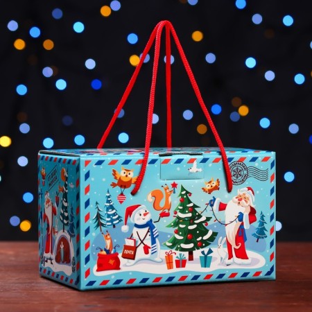 Gift box "Postal", package 20 x 12 x 12 cm
