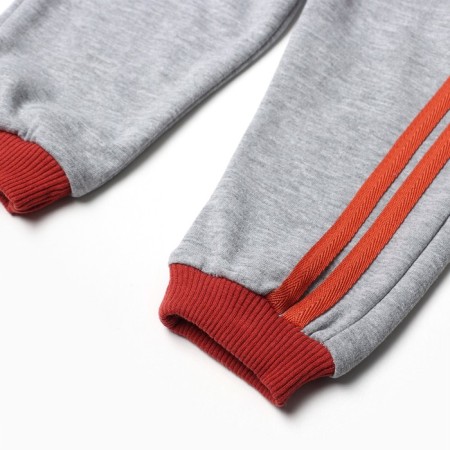 Kit for children (sweatshirt/trousers), brick color, height 74 cm-4