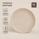 A set of ceramic sl home "Vento", d = 23 cm, beige color