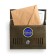 Mailbox with a lock, horizontal "mini", bronze