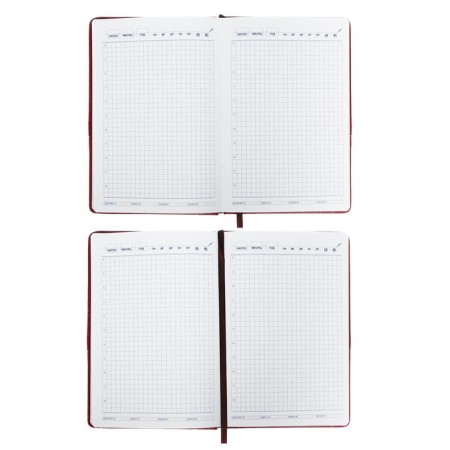 The diary is low, PVC cover, A5 format, 140 sheets in a cage, mix-11