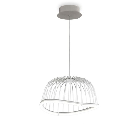 Suspended chandelier Mantra Celeste, Led, 1400lm, 3000k, 320 mm, white color