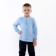 Kit for children (longshilly/pants), blue color, height 116cm