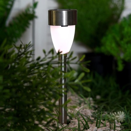 Garden lamp on the solar battery "Matty cone", 5 × 35 × 5 cm, 1 LED, glow warm white-1