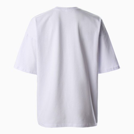Women's T-shirt Basic Line Color White, rr 52-8