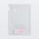 Palette for mixing cosmetics, 10 × 15 cm, with a hole, the color is a transparent matte