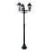 Outdoor O003FL-03B, 3x60W, 55x55x230 cm, e27, black color, black