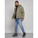 Sports male winter, size 60, khaki color