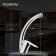 Kitchen mixer Zein Z3105, single -leaf, high spout, chrome
