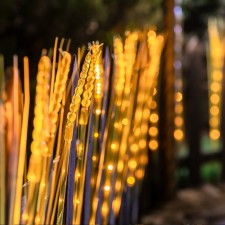 Garden lamp on the sunny battery 