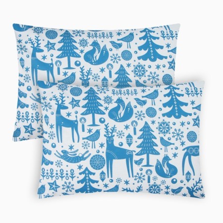 A set of pillowcases "Ethel" Winter Forest 50x70 cm-2pcs, calico, 100% HL