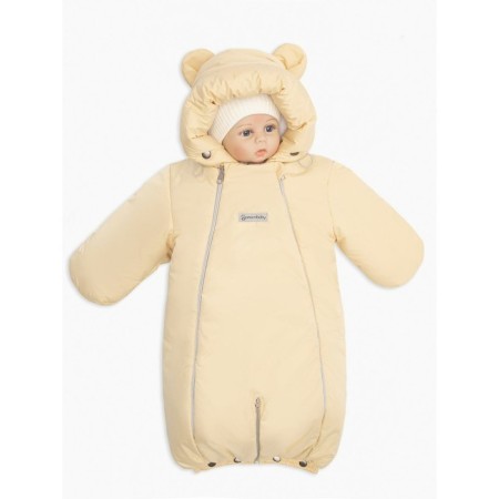 Snowy Travel transformer overalls, height 68 cm, milk color-1
