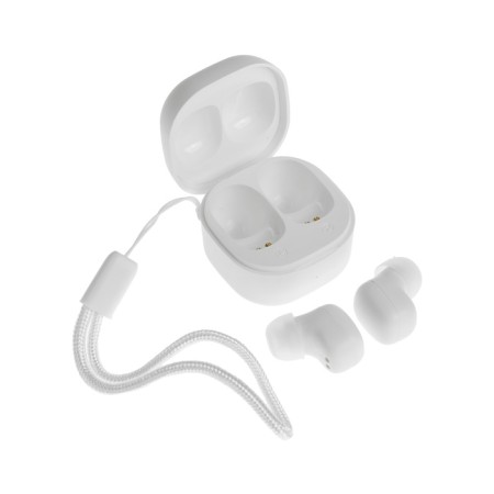 Wireless headphones Y6, TWS, vacuum, BT 5.3, 30/200 mAh, Type-C, suspension, white-1