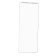 Sleep mirror in a wardrobe on rails, 90 x 35cm, black