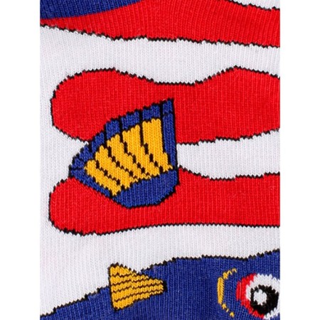 Nosk children's Omsa Kids Calzino 21P62 Rosso, size 23-26-3