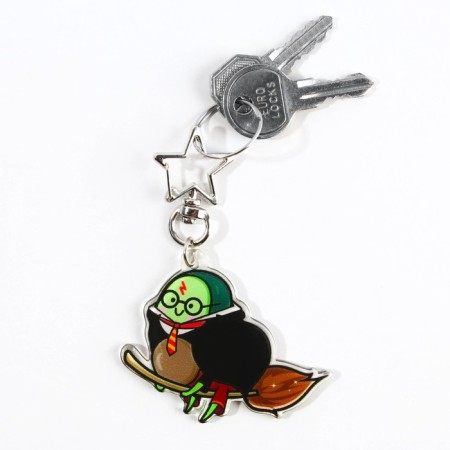 Acrylic key a keychain "Add magic", 6 x 5.4 cm-7