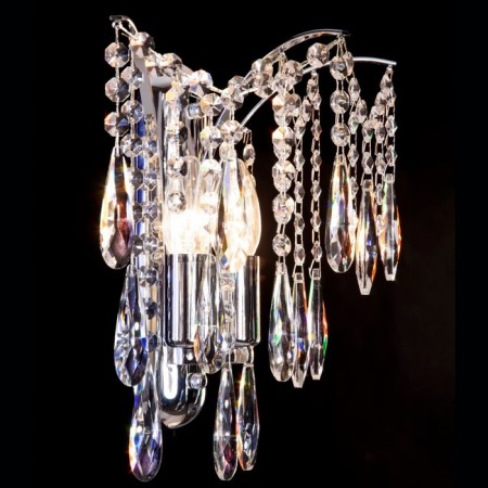Sconces Citilux "Selena" CL302320, 26x30 cm, 2x40W, E14, color gray color-5