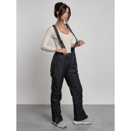 Semi -combinezone ski insulated female winter, size 46, black color-16