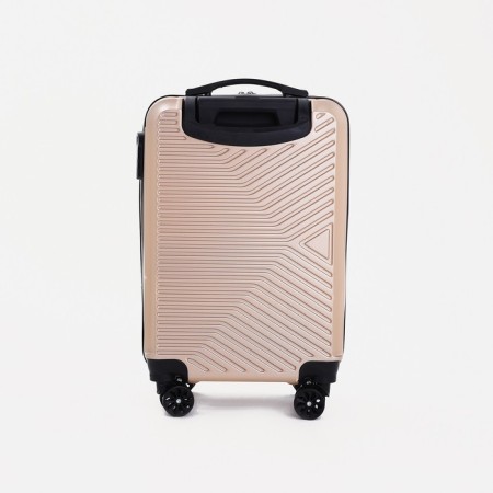 Small suitcase 20 ", lightning department, code castle, beige color-4