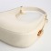 Bag Women's Baget with a zipper, milk color