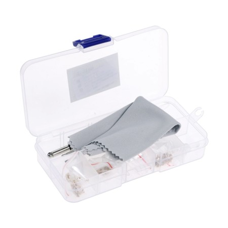 A set of tools for repairing glasses, 150 screws, pads, 3 screwdrivers, forceps, napkin-5