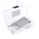 A set of tools for repairing glasses, 150 screws, pads, 3 screwdrivers, forceps, napkin