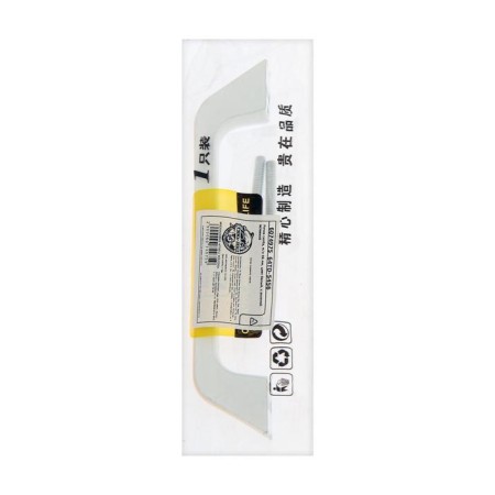 Handle-slop, m/o 96 mm, white color, with a golden insert-3