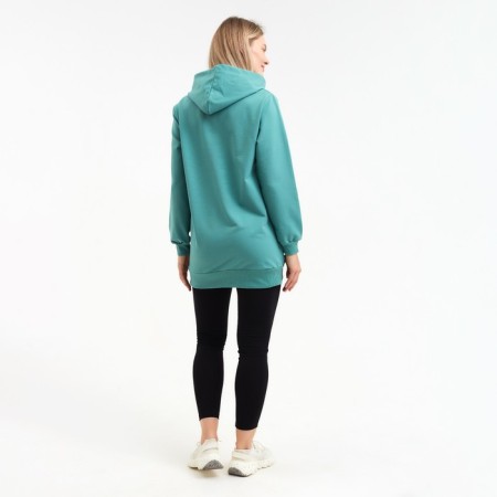 Female hoodies, menthol color, size 46-5