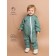 Combineson Children's demi -season quilted amrobaby elf, height 62 cm, mint color