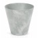 Kashpo for flowers, 28.5 l, color concrete, tubus effect