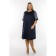 Women's dress, size 56, dark blue color