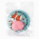 Pocket mirror with anti -stress "Korzhik", 7 cm
