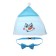 New Year's carnival set "Snowman", 2 items: hat, butterfly, for the New Year
