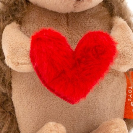 Soft toy "Hedgehog Kolunchik: Fluffy Dreams", 15 cm-3