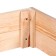 Sandbox is a nursery wooden, without a lid, 100 × 100 × 20 cm, without painting, pine, Greengo