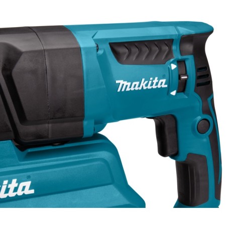 Perforator Makita HR2652, 800 W, SDS+, 3 modes, 2.9 J, 4600 beats/min, case, dustysos.-5