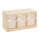 TROFAST-1 rack, with containers, pine array