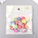 Decor for creativity Plastic "Assorted Flowers" MIX 1.5x1.7 cm