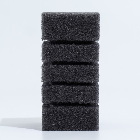 Rectangular sponge for the turbo filter No. 6, 8 x 5 x 10 cm, gray-2