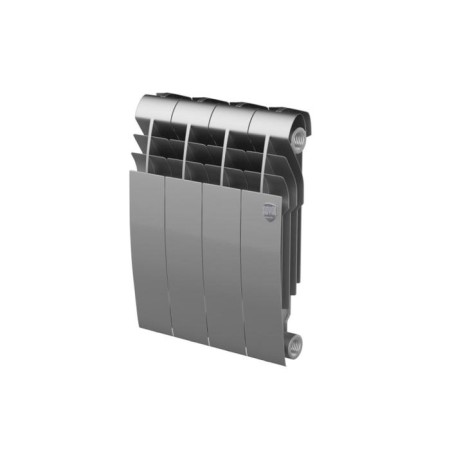 Bimetallic radiator Royal Thermo Biliner 350 /Silver Satin, 350x83 mm, 4 sections