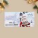 Cards-Mini “Dreams will surely come true”, Santa Claus 7 x 7 cm, New Year