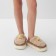 Baby slippers, size 35-36, brown