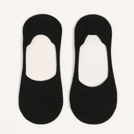 Invisible socks female, black color, size 23 (36-39)-1