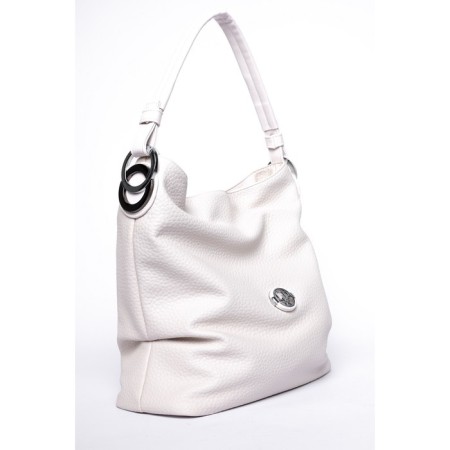 Gobo bag female, eco -leather, Ludor Dairy, 37x16x35 cm-4