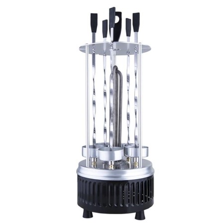ELECTROSHSHLELSK KITFORT KT-1405, 900 watts, 5 skewers, silver-1