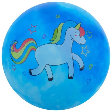 Children's ball "Unicorns", d = 22 cm, 60 g, color mix-6