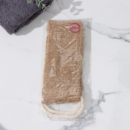 Body washcloth massage shares, 53 × 10 cm, hemp-4