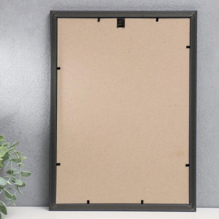 Photo frame plastic 25x35 cm, green with gold (plastic screen)-2