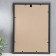 Photo frame plastic 25x35 cm, green with gold (plastic screen)