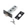 Detachment of Interior Lockland ZDM1BL, Black, Steel tongue